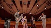 Kodachrome performs at Andrews University. The sax quartet won Fischoff's Gold Medal.