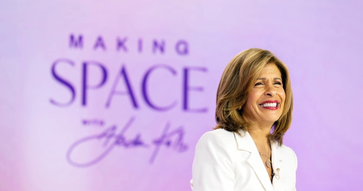 Hoda announces a Making Space wellness event! Here’s how to attend