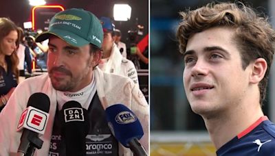 La sorprendente sentencia de Fernando Alonso sobre Franco Colapinto tras su auspicioso debut en la Fórmula 1