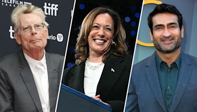 Stephen King & Kumail Nanjiani Join Kamala Harris Campaign Events