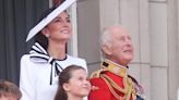 Kate returns to public events at Trooping the Colour