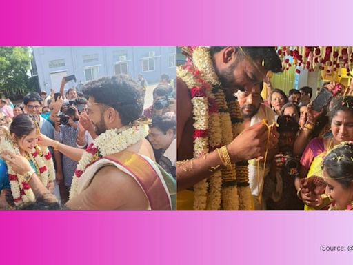 KKR’s Venkatesh Iyer ties the knot with Shruti Raghunathan, wedding photos go viral
