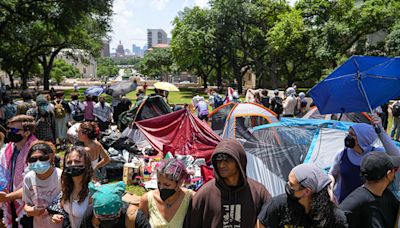 Many people outside of UT-Austin attended the pro-Palestinian protests. Here's why