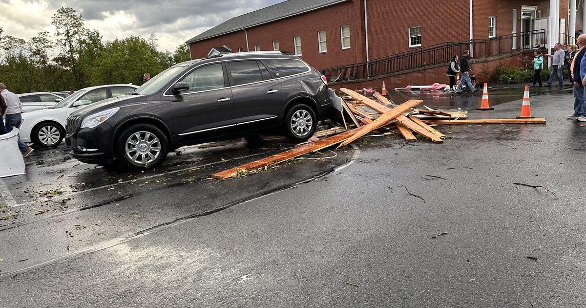 Tornado damages Washington County church; congregants suffer 'minor' injuries