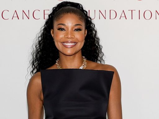 Gabrielle Union Puts Sultry Spin on Classic Little Black Dress for Living Beauty and Valentino Event