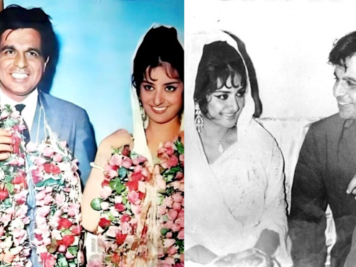 Saira Banu Posts Rare Pictures With 'One True Love' Dilip Kumar On 58th Engagement Anniversary