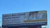 Chicken raised ... in a lab? Physicians group builds buzz for it with Salisbury billboards