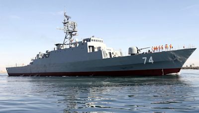 Iranian naval destroyer 'capsizes and sinks' in port as several people treated in hospital