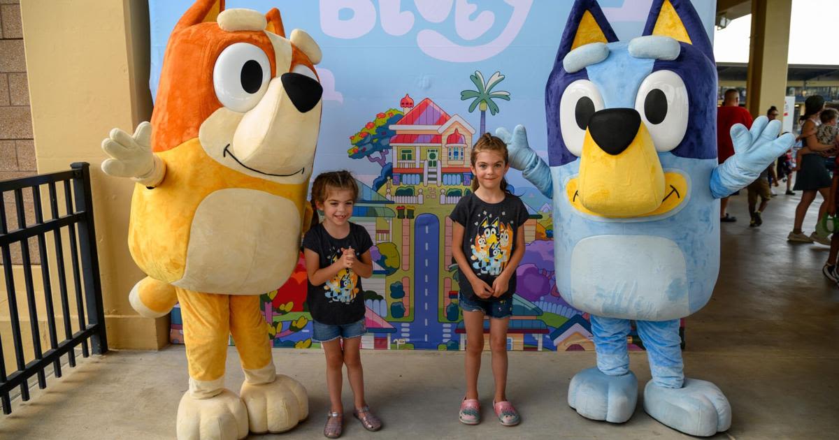 PHOTOS: Scenes From Bluey And Bingo's Visit To Coolray Field