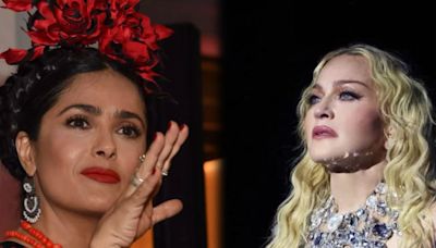 Salma Hayek trae de vuelta a Frida Kahlo en concierto de Madonna