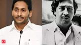 Andhra CM N Chandrababu Naidu compares Jagan Reddy to Pablo Escobar over alleged ganja menace - The Economic Times