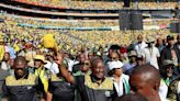 Photos: Tens of thousands cheer at ANC rally before South Africa elections