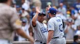 Dodgers 1st team to clinch a playoff spot, rout Padres 11-2