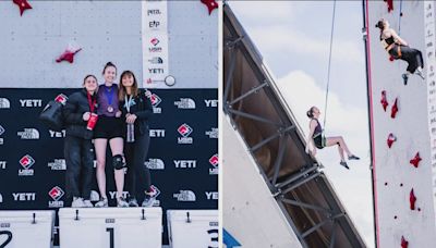 US Olympic speed climber from Georgia places gold at World Cup event