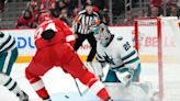 Patrick Kane pointless as Detroit Red Wings squander 4-goal lead in 6-5 OT loss to Sharks