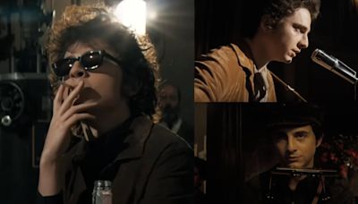 Timothée Chalamet se transforma en Bob Dylan en el primer adelanto de la cinta “A Complete Unknown”