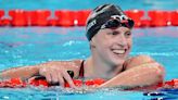 Katie Ledecky sets Olympic record in 1500-meter freestyle finals, highlights from Paris Olympics