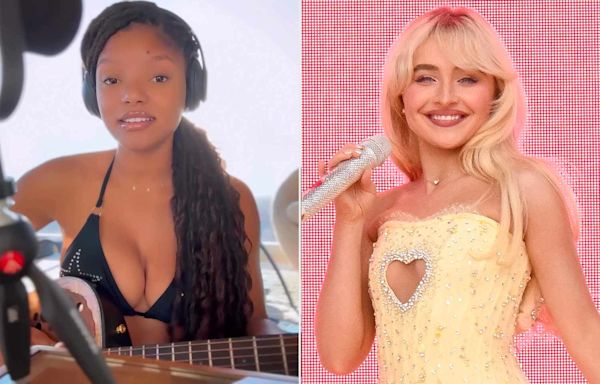 Halle Bailey Performs Soulful, Slowed-Down Version of Sabrina Carpenter's 'Please Please Please'