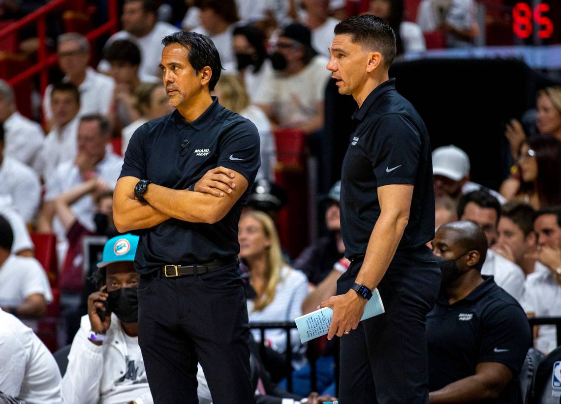 Lakers have interest in Heat assistant coach Chris Quinn. Also, a Donovan Mitchell update