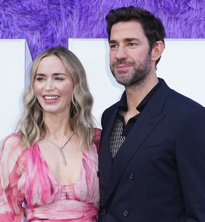 Emily Blunt and John Krasinski’s Kids Make Extremely Rare Public Appearance (& They Look Just Like Mom)