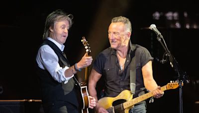 Paul McCartney takes aim at Bruce Springsteen with Taylor Swift jab