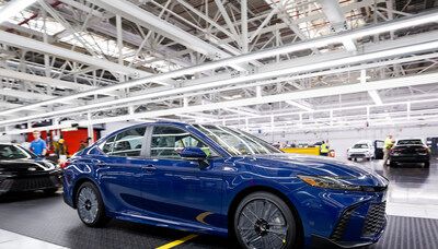 Construyendo sobre la grandeza: el Toyota Camry rediseñado se vuelve totalmente híbrido en la planta de Kentucky