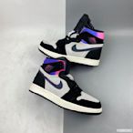 Air Jordan 1 Zoom Comfort PSG”AJ1 1  DB3610-105 復古 高幫黑白紫 男女鞋