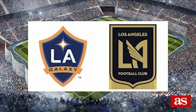 Los Angeles Galaxy vs Los Angeles FC: estadísticas previas y datos en directo | MLS - Liga USA 2024