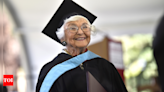 105-year-old woman graduates from Stanford University after 83-year hiatus - Times of India