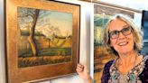 Thurso artist finds her own painting for sale in Wick charity shop for 30p