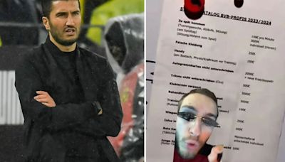 Borussia Dortmund's fine list 'leaked' with £2k hit for snubbing autographs