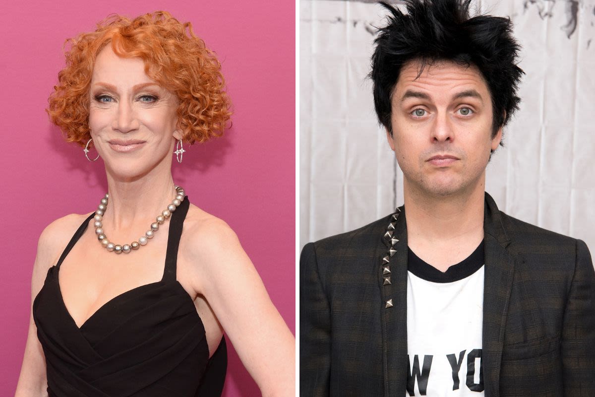 Green Day's Billie Joe supported by Kathy Griffin after Trump mask furor