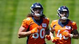 Flowing hair and short shorts: Broncos rookie Greg Dulcich turns heads with style, skill set