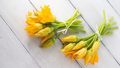 The Easiest Way to Stuff a Stubborn Squash Blossom