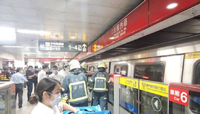 台北捷運旅客落軌 全身挫傷、斷腿送馬偕醫院治療