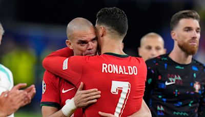 Portugal manager on Ronaldo and Pepe’s future after Euro 2024 exit: ‘His tears are frustration…we are still suffering the defeat’