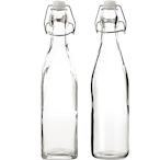 《IBILI》Kristall扣式密封玻璃瓶(500ml) | 水壺