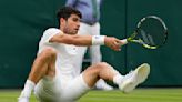 Carlos Alcaraz and Jannik Sinner reach the Wimbledon quarterfinals. Coco Gauff loses