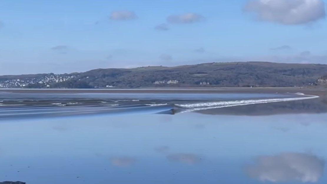 Dozens cut off by tide at Morecambe Bay over weekend