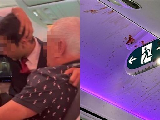 卡達航空遇亂流急墜！空服員送餐遭拋飛 12傷「艙頂紅一片」驚險瞬間曝