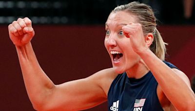 Larson leads former Huskers on Olympic VB team