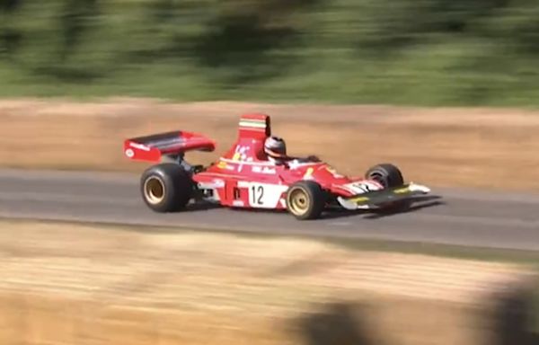 Adrian Newey picks a Ferrari at the Goodwood Festival of Speed