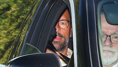 Ruud van Nistelrooy arrives at Man United's training ground