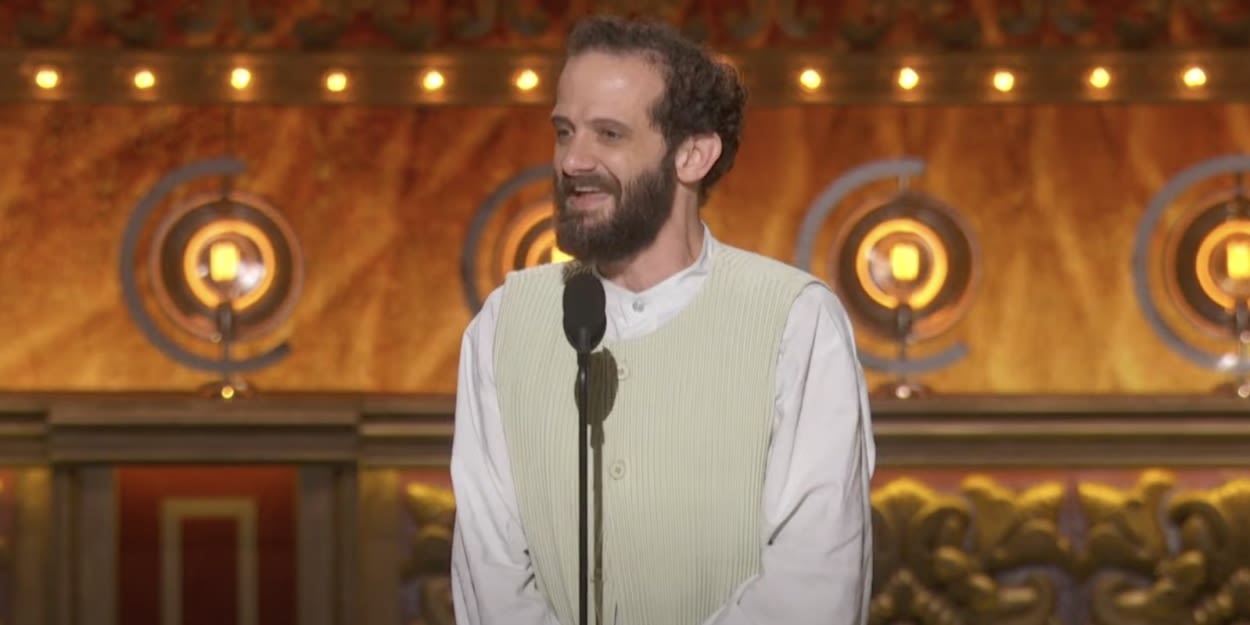 Video: Will Brill Accepts Tony Award For STEREOPHONIC