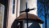 War-scarred village in Ukraine finds solace in vibrant new church