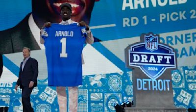 What Lions GM Brad Holmes said after trading up to draft Terrion Arnold