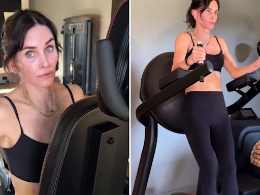 ‘OMG that body!’ scream Friends fans as Courteney Cox, 60, looks ‘ageless’