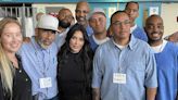 Kim and Khloé Kardashian Visit Calif. Prison to Hear Inmates' Experiences