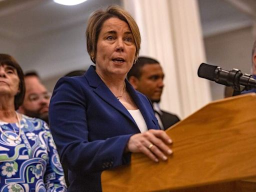 Gov. Healey says the message that Mass. shelters are at capacity was delivered at border