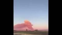 US: Sites Fire Grows Rapidly In Colusa County, Northern California 2